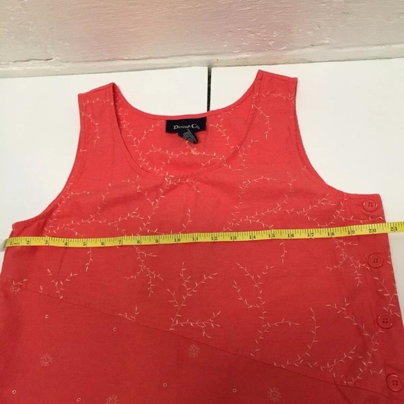 Denim & co embroidered maxi dress - Picture 7 of 7